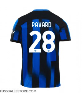 Günstige Inter Milan Benjamin Pavard #28 Heimtrikot 2023-24 Kurzarm